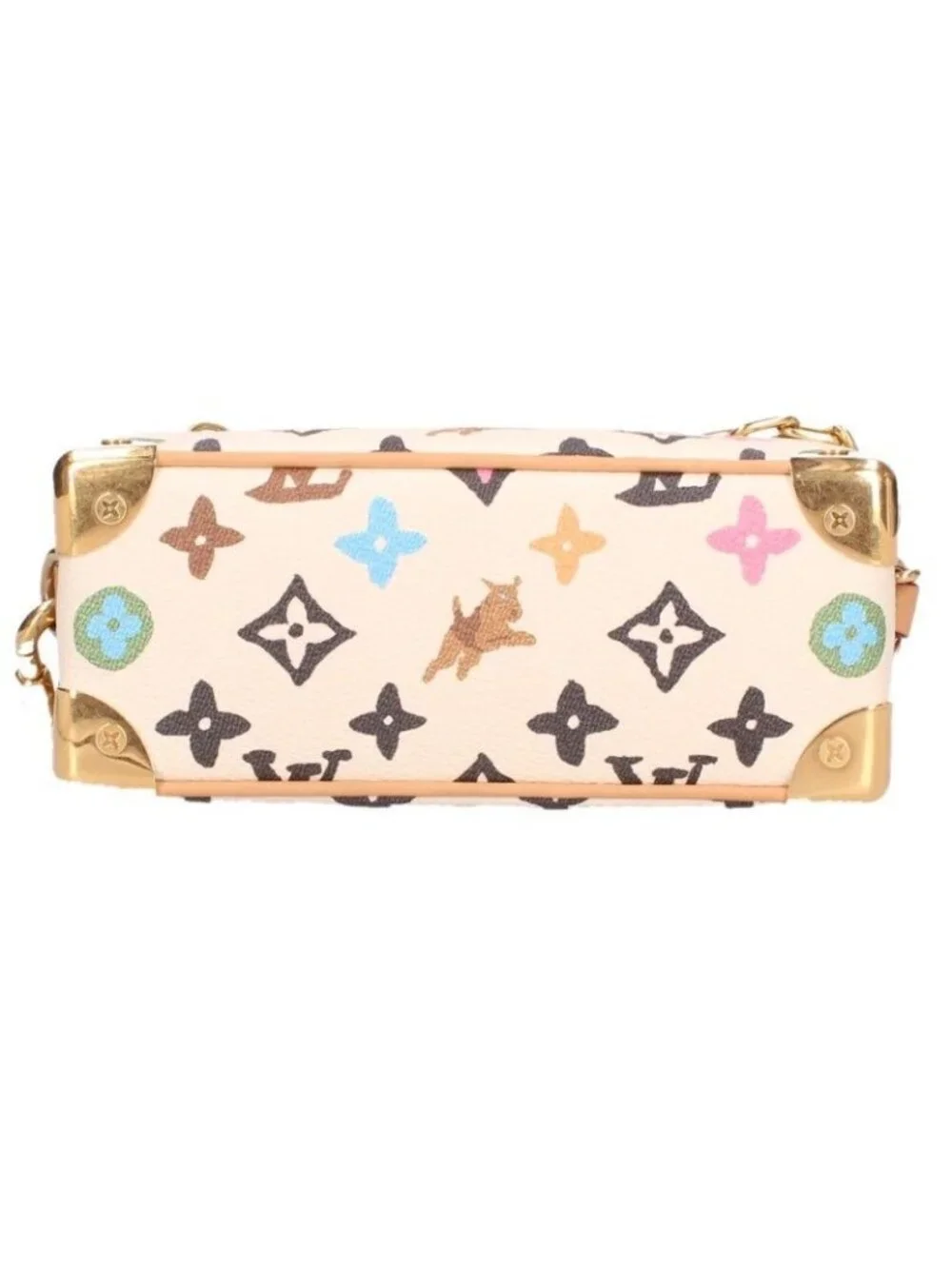 Louis Vuitton Mini-Soft Trunk Monogram Shoulder Bag